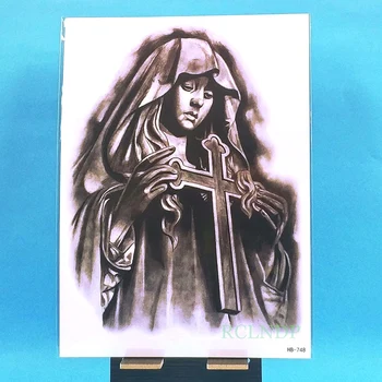 Waterproof Temporary Tattoo Sticker Christian Blessed Virgin Mary tatto stickers flash tatoo fake tattoos for women men
Waterproof Temporary Tattoo Sticker Christian Blessed Virgin Mary tatto stickers flash tatoo fake tattoos for women men
