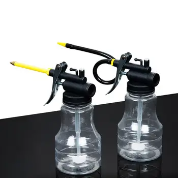 New 250ml Transparent High Pressure Pump Oiler Lubrication Oil Can Universal Plastic Machine Oiler Length Flex Gun For Cars
New 250ml Transparent High Pressure Pump Oiler Lubrication Oil Can Universal Plastic Machine Oiler Length Flex Gun For Cars