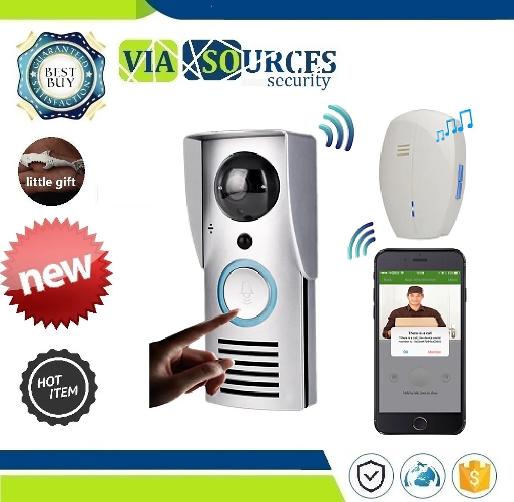 Door Phone Intercom Monitor Smart Bell HD Camera PIR Motion Sensor Night Vision Unlock CUSAM WIFI 720P Video Doorbell Wireless
Door Phone Intercom Monitor Smart Bell HD Camera PIR Motion Sensor Night Vision Unlock CUSAM WIFI 720P Video Doorbell Wireless