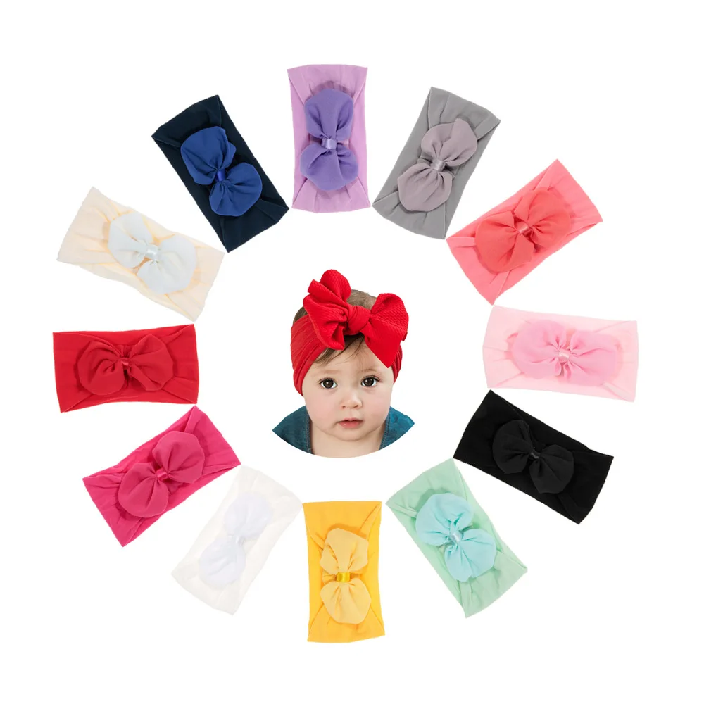 Nishine New 1PCS Chiffon Bow Nylon Baby Headband Cute Diy Bowknot Kids Girls Headwear Photography Props 
Nishine New 1PCS Chiffon Bow Nylon Baby Headband Cute Diy Bowknot Kids Girls Headwear Photography Props