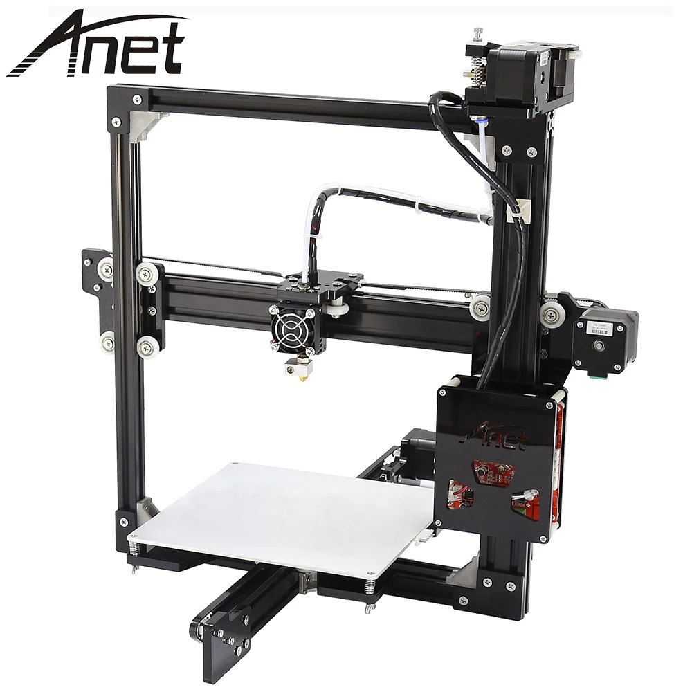 

Anet A2 3D Printer Kit Metal Intelligent Desktop Printer Three dimension DIY Printer with TF Card Off-line Printing LCD Display