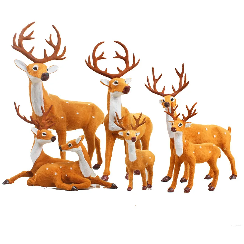 Christmas Deer Ornament Simulation Mall Hotel Window Christmas Decorations for Home Christmas Decor Navidad Kerst Decoratie.B
Christmas Deer Ornament Simulation Mall Hotel Window Christmas Decorations for Home Christmas Decor Navidad Kerst Decoratie.B