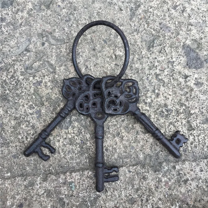 Rustic Cast Iron Antique Old West Jailor Jail Pirate Ring Keys Vintage Reproduction Bunch Of Victorian Door Keys-Kew Set Gardens
Rustic Cast Iron Antique Old West Jailor Jail Pirate Ring Keys Vintage Reproduction Bunch Of Victorian Door Keys-Kew Set Gardens