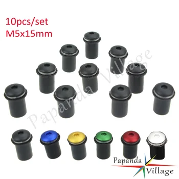 Universal 10Pcs/set M5x15mm Motorcycle Windshield Nut Bolt Screw Washer 6 Color Motor Windscreen Fairing Nut Bolts Screw Kit
Universal 10Pcs/set M5x15mm Motorcycle Windshield Nut Bolt Screw Washer 6 Color Motor Windscreen Fairing Nut Bolts Screw Kit