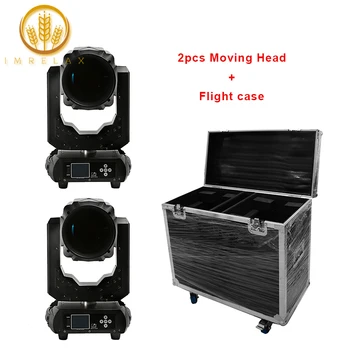 IMRELAX 2pcs Sharpy Beam 9R Moving Head Light With Flight Case Package Double Prisms 260w Beam Light For Professional Stage
IMRELAX 2pcs Sharpy Beam 9R Moving Head Light With Flight Case Package Double Prisms 260w Beam Light For Professional Stage