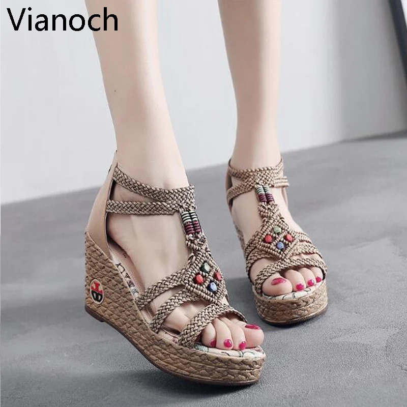 2019 New Fashion Women Sandals Summer Wedges Shoes Beach Platform Shoe Woman wo19004
2019 New Fashion Women Sandals Summer Wedges Shoes Beach Platform Shoe Woman wo19004