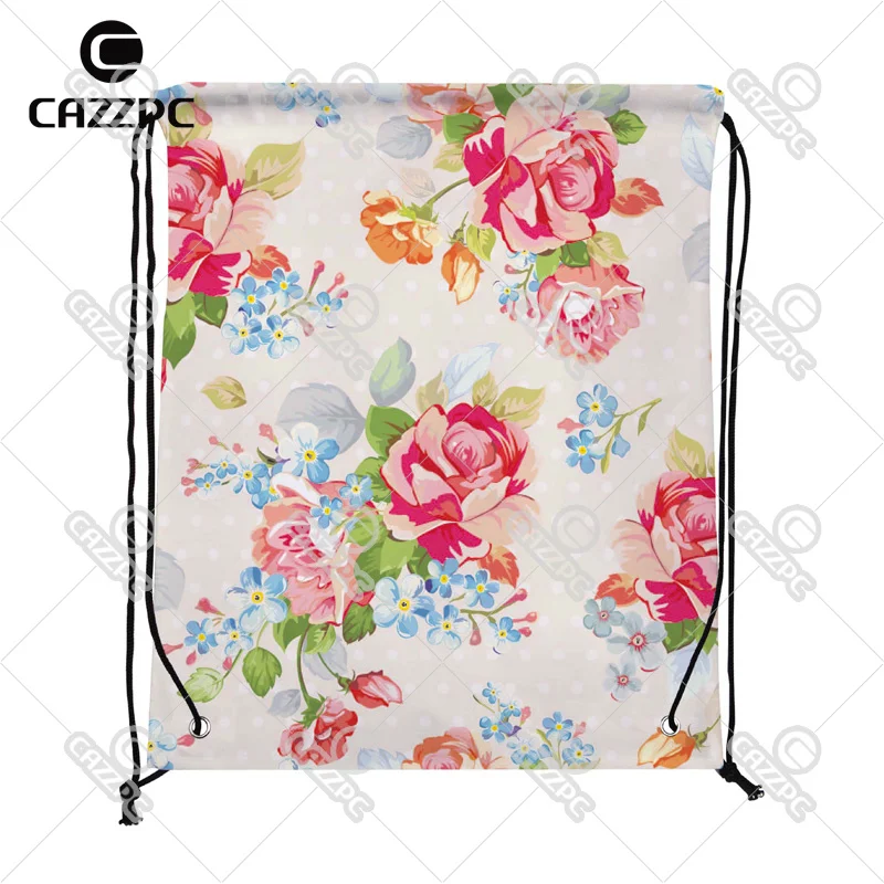 Beautiful Gorgeous Classic Floral Rose Print Custom individual Nylon fabric Drawstring Backpack Gift Bag Pack of 4
Beautiful Gorgeous Classic Floral Rose Print Custom individual Nylon fabric Drawstring Backpack Gift Bag Pack of 4
