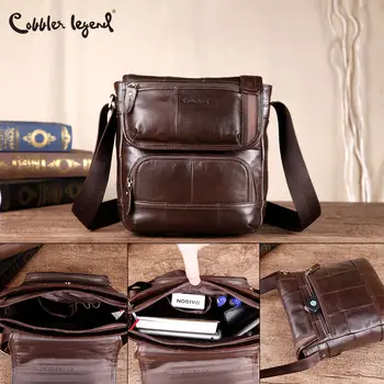 Cobbler Legend Cow Genuine Leather Messenger Bags Men Travel Business Crossbody Shoulder Bag for Man Casual Shoulder Handbags
Cobbler Legend Cow Genuine Leather Messenger Bags Men Travel Business Crossbody Shoulder Bag for Man Casual Shoulder Handbags