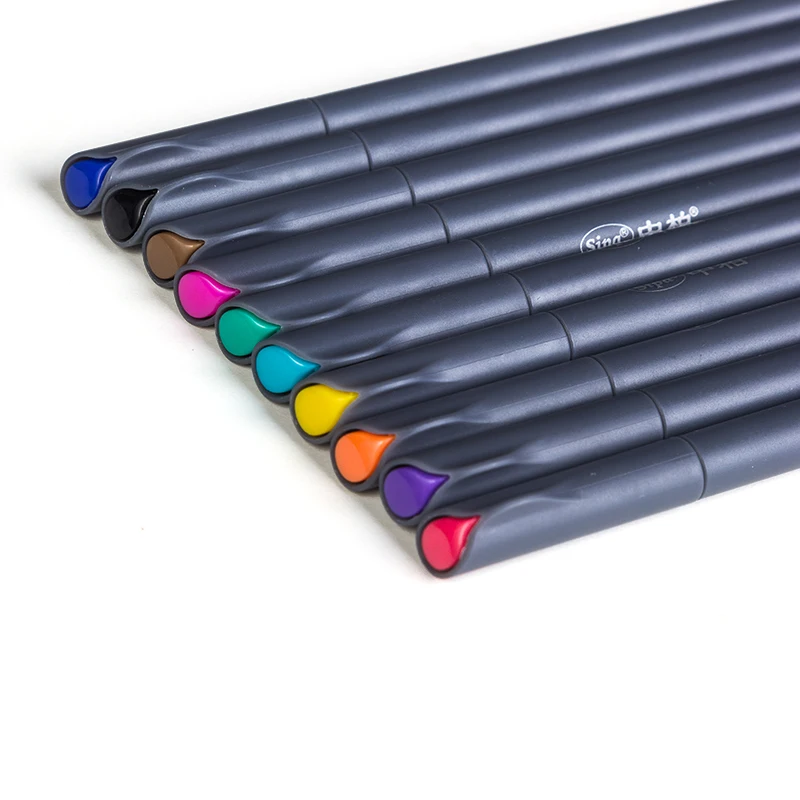 LolliZ 10 Colors Set 0.38MM Fine Liner Gel Pens Watercolor Based Art Markers Colored Marker Pens For Manga Anime Sketch Drawing
LolliZ 10 Colors Set 0.38MM Fine Liner Gel Pens Watercolor Based Art Markers Colored Marker Pens For Manga Anime Sketch Drawing