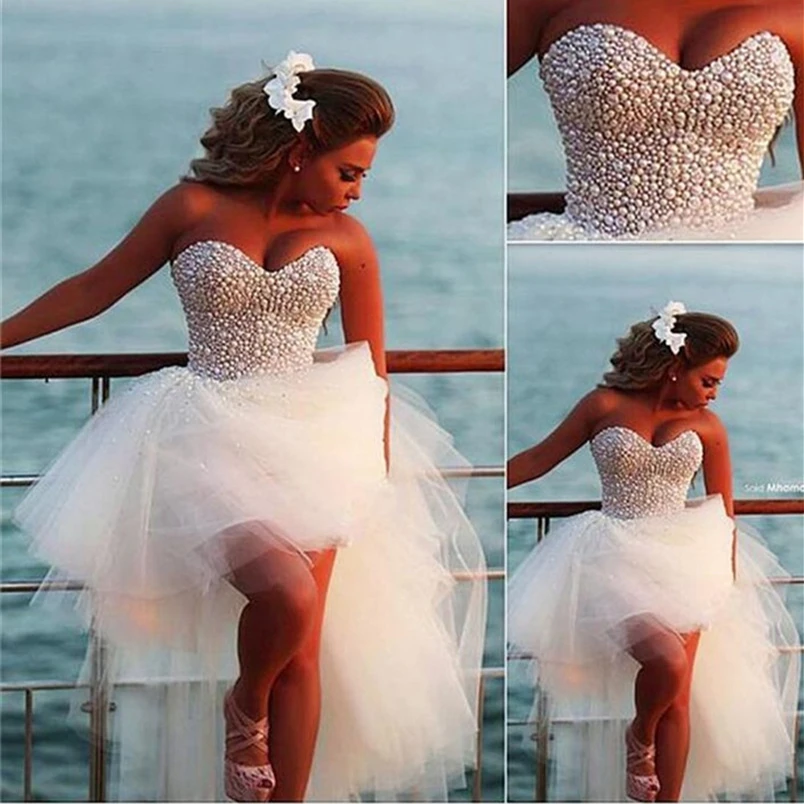 Hi-Low-Vestido-De-Noiva-2019-Wedding-Dresses-A-line-Sweetheart-Tulle-Pearls-Short-Beach-Dubai.jpg_640x640