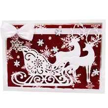 Natal Mati Rusa Snowflake Pohon Metal Cutting Dies 2019 Bell Kaus Kaki Kerajinan Mati Pemotongan Mati untuk Scrapbooking Diy Pembuatan Kartu(China)