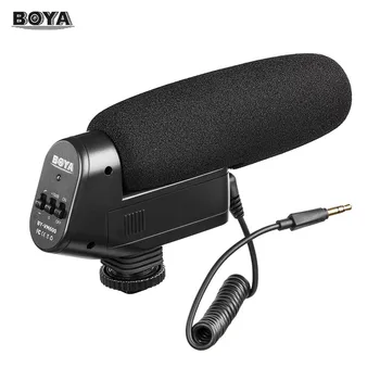 BOYA BY-VM600 Cardioid Directional Condenser Microphone Mic for Canon Sony Nikon Pentax DLSR Camera
BOYA BY-VM600 Cardioid Directional Condenser Microphone Mic for Canon Sony Nikon Pentax DLSR Camera