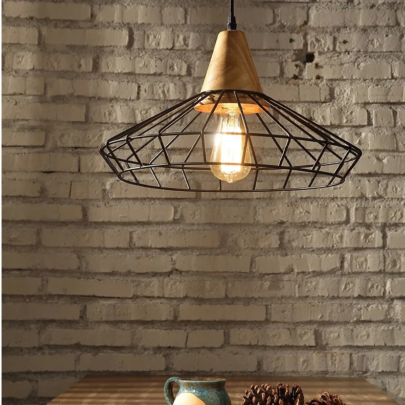 Nordic Vintage Metal Nets Droplight Black White American Country Retro Hanging Lamps Home Indoor Dining Room Cafes Pub Lighting
Nordic Vintage Metal Nets Droplight Black White American Country Retro Hanging Lamps Home Indoor Dining Room Cafes Pub Lighting