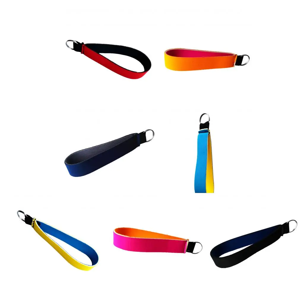 Unisex Multi-functional Casual Neoprene Wristlet Keychain Wrist Strap Band Key Holder with Split Ring
Unisex Multi-functional Casual Neoprene Wristlet Keychain Wrist Strap Band Key Holder with Split Ring