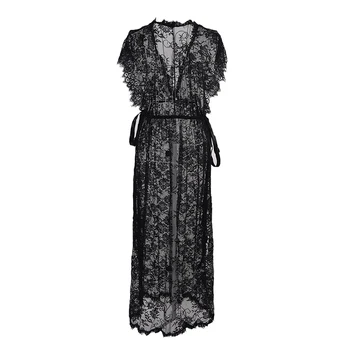 1set Solid Long Gown Lingerie High Elasticity Lace Nightgown See Through Sexy Women Babydoll Baby Doll Sexy Lingerie
1set Solid Long Gown Lingerie High Elasticity Lace Nightgown See Through Sexy Women Babydoll Baby Doll Sexy Lingerie