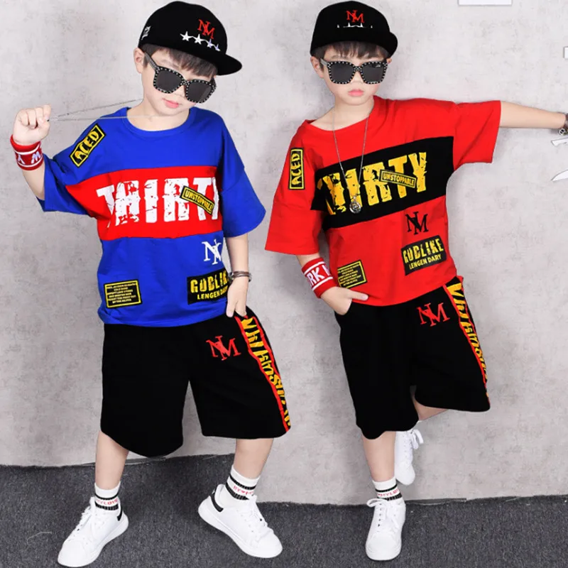 Red Blue Children Sets Boy Letter print T-shirts Shorts Summer Children Clothing Set Cotton Kids Outfits New Style Boys Clothes
Red Blue Children Sets Boy Letter print T-shirts Shorts Summer Children Clothing Set Cotton Kids Outfits New Style Boys Clothes