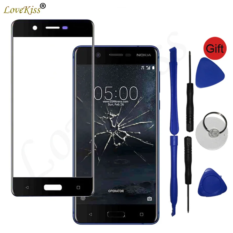 Front Panel For Nokia 5 TA-1053 N5 TA-1024 Touch Screen Sensor LCD Display Digitizer Glass Cover Nokia5 Touchscreen Replacement
Front Panel For Nokia 5 TA-1053 N5 TA-1024 Touch Screen Sensor LCD Display Digitizer Glass Cover Nokia5 Touchscreen Replacement