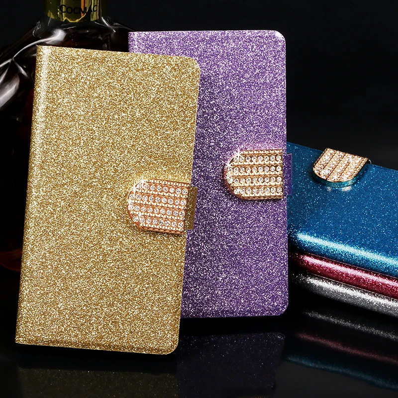 

Flip phone case For Sony Xperia XA F3111 F3113 F3115 XA2 leather wallet style Shining cover XA1 Z6 Plus G3412 G3421 G3423 G3416