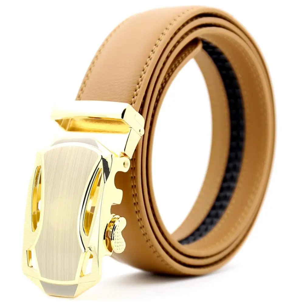 FOR MEN GENUINE LEATHER COWSKIN YELLOW BELT AUTOMATIC BUCKLE HIGH QUALITY BUSINESS MALE MEN'S BELT110- 130CM BS110
FOR MEN GENUINE LEATHER COWSKIN YELLOW BELT AUTOMATIC BUCKLE HIGH QUALITY BUSINESS MALE MEN'S BELT110- 130CM BS110