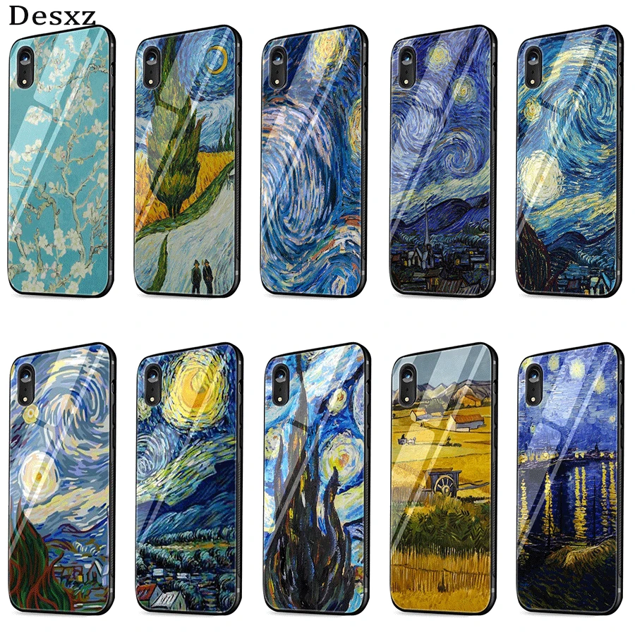 Cell Phone Case Glass Van Gogh Oil Painting Thin For iPhone X XR XS Max 6 6s 7 8 Plus 5 5S SE Cover
Cell Phone Case Glass Van Gogh Oil Painting Thin For iPhone X XR XS Max 6 6s 7 8 Plus 5 5S SE Cover