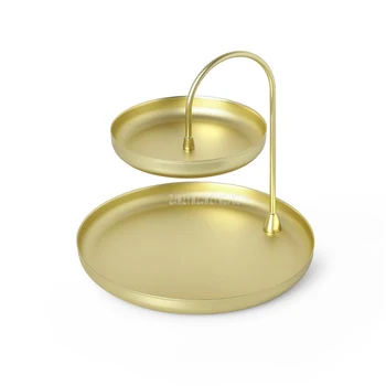 Luxury 2 Layer Gold/White Metal Jewelry Display Tray Necklace Chain Bracelet Earring Display Holder Tray Shelf Stand Rack Hanger
Luxury 2 Layer Gold/White Metal Jewelry Display Tray Necklace Chain Bracelet Earring Display Holder Tray Shelf Stand Rack Hanger