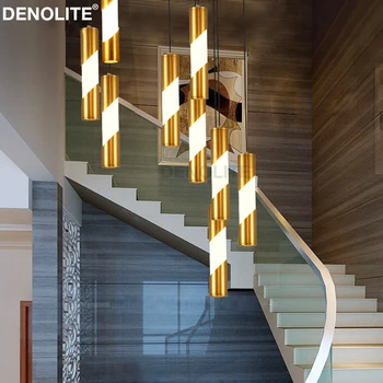 DENOLITE 2019Years New Arrival Led Pendant Lights Creative Unique Gold Aluminum+Frosted Acrylic Modern Hanging Lamp 1/3/5/6Lamps
DENOLITE 2019Years New Arrival Led Pendant Lights Creative Unique Gold Aluminum+Frosted Acrylic Modern Hanging Lamp 1/3/5/6Lamps