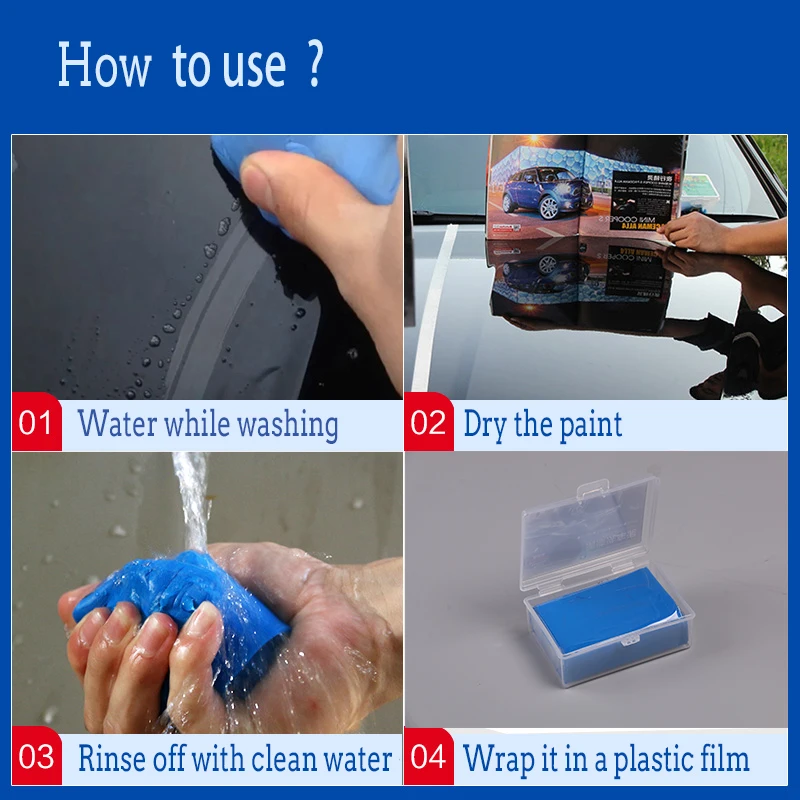 Car-paint-wash-instruments-tools-clay-bar-for-cars-cleaning-blue-clay-and-microfiber-towel-sets (4)