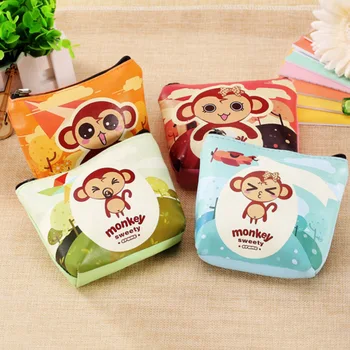 200pcs/lot Coin Purses Women Girls Lovely Monkey Shaped Small Handy Key Pouch Wallet Change Purse For Children
200pcs/lot Coin Purses Women Girls Lovely Monkey Shaped Small Handy Key Pouch Wallet Change Purse For Children