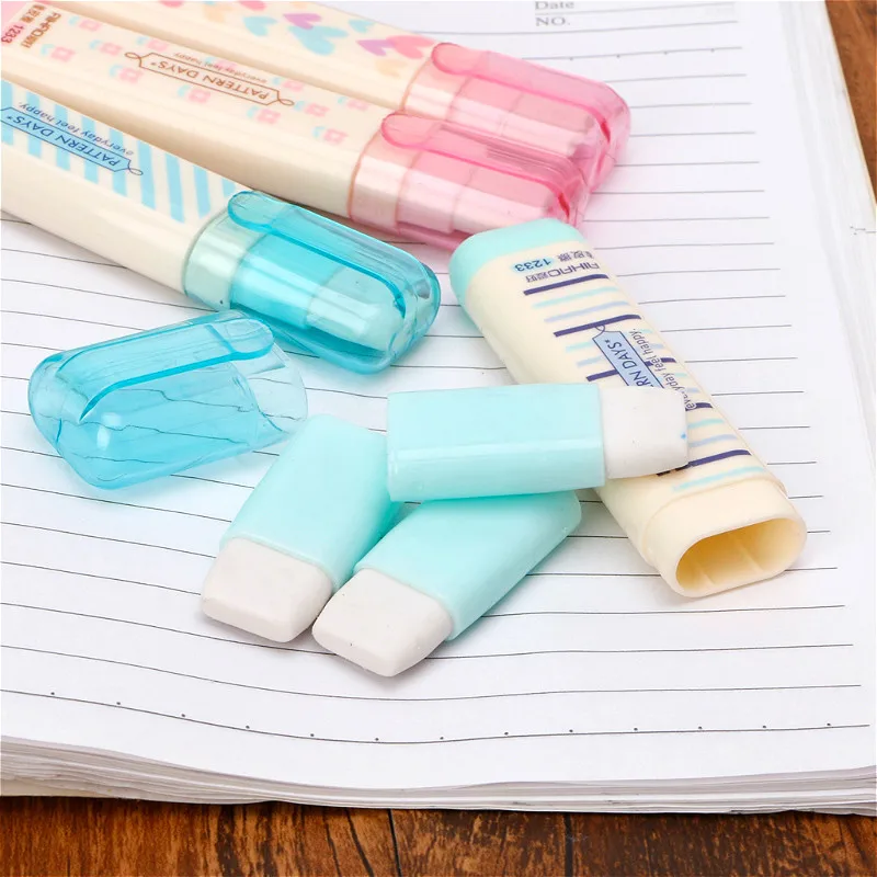 Hot Sale Lovely Eraser Removable Combination Korean Style Rubber Eraser Student School Supplies Children Gift Material
Hot Sale Lovely Eraser Removable Combination Korean Style Rubber Eraser Student School Supplies Children Gift Material