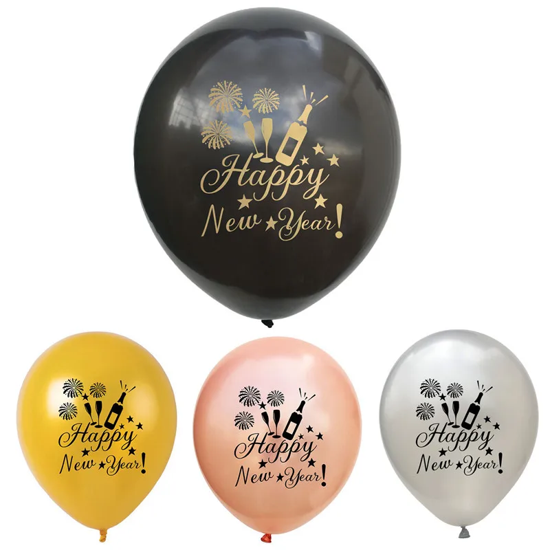 10pcs Rose Gold Happy New Year Black Latex Balloon Personalized Happy Birthday Kids Decoration Baby Shower Wedding Party Balloon
10pcs Rose Gold Happy New Year Black Latex Balloon Personalized Happy Birthday Kids Decoration Baby Shower Wedding Party Balloon