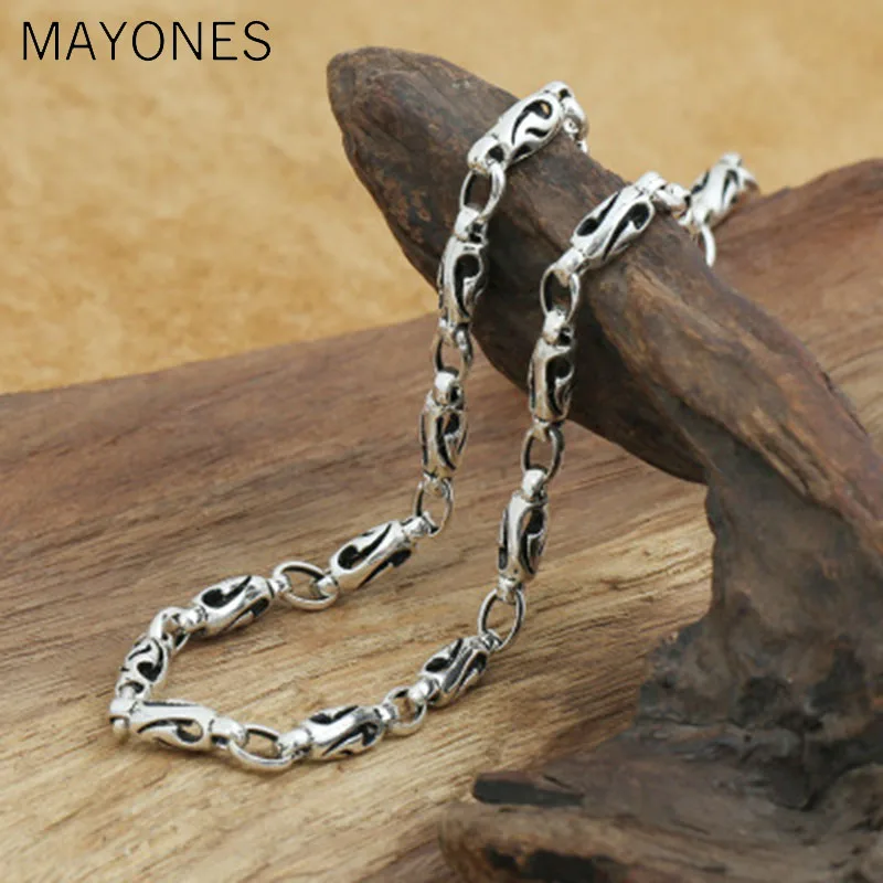 5mm width 925 sterling silver men's long thick cross link chain necklace retro fashion thai silver jewelry free shipping
5mm width 925 sterling silver men's long thick cross link chain necklace retro fashion thai silver jewelry free shipping