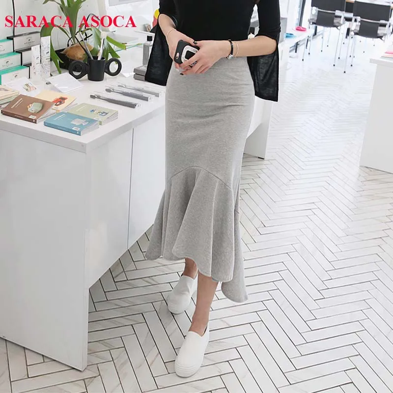 Bohemian Fashion Trumpet Bust Long Skirt Women's Autumn Elastic Waist Mid-Calf Slim Hip Asymmetrical Mermaid Skirt For Girls
Bohemian Fashion Trumpet Bust Long Skirt Women's Autumn Elastic Waist Mid-Calf Slim Hip Asymmetrical Mermaid Skirt For Girls