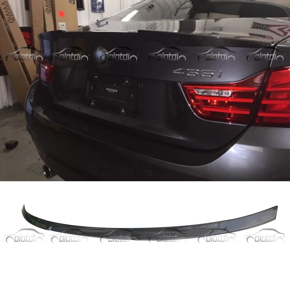 V Style For F32 Spoiler Carbon Fiber Material 4 Series Coupe F32 Carbon Spoiler 2 Door 2014 2015 2016 - UP 420i 428i 430i
V Style For F32 Spoiler Carbon Fiber Material 4 Series Coupe F32 Carbon Spoiler 2 Door 2014 2015 2016 - UP 420i 428i 430i