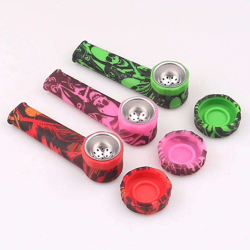 2019 new cool design Creative Portable Environmental silica gel Portable Creative Smoking Pipe Tobacco Pipes
2019 new cool design Creative Portable Environmental silica gel Portable Creative Smoking Pipe Tobacco Pipes