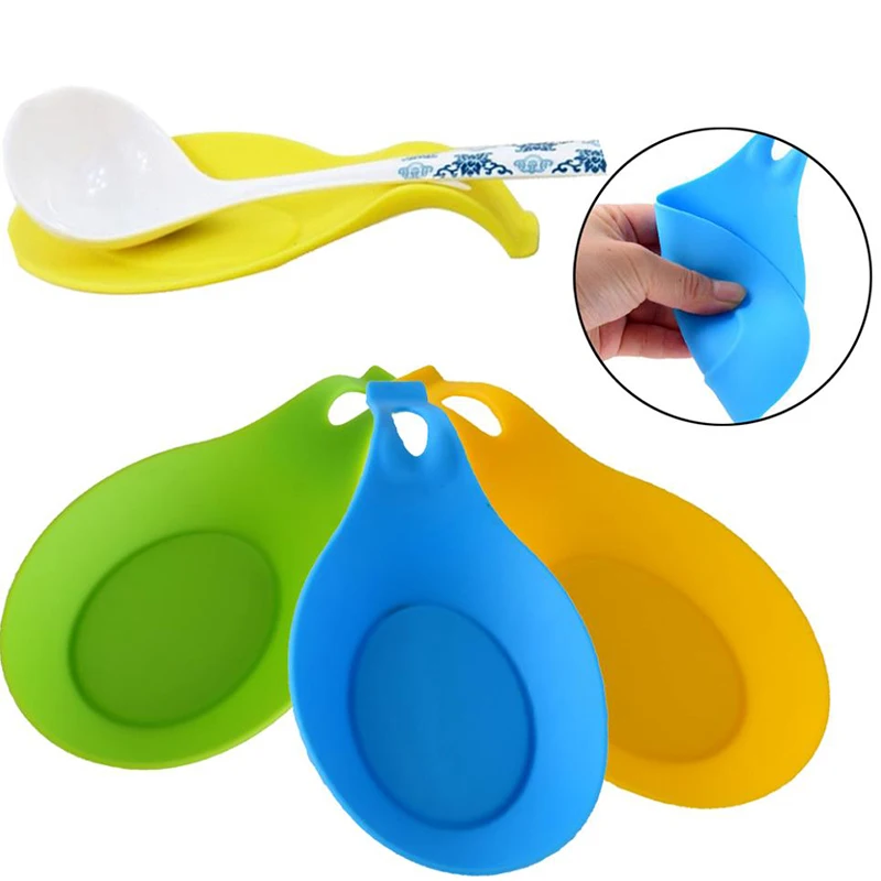 1pc Silicone Spoon Mat Insulation Heat Resistant Placemat Spoon Pad Home Kitchen Table Tool Accessories New Hot
1pc Silicone Spoon Mat Insulation Heat Resistant Placemat Spoon Pad Home Kitchen Table Tool Accessories New Hot