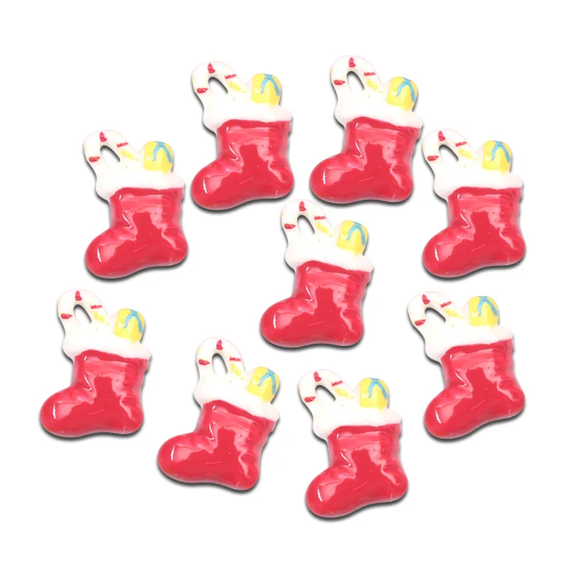 LF 20Pcs Christmas Boots Resin Decoration Craft Flatback Cabochon Embellishments For Scrapbooking Kawaii Cute Diy Accessories
LF 20Pcs Christmas Boots Resin Decoration Craft Flatback Cabochon Embellishments For Scrapbooking Kawaii Cute Diy Accessories