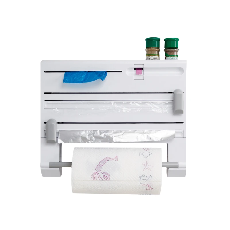 Refrigerator Cling Film Storage Racks Plastic Saran Wrap Cutter Tissue Storage Holders Kitchen Accessories Supplies Products 
Refrigerator Cling Film Storage Racks Plastic Saran Wrap Cutter Tissue Storage Holders Kitchen Accessories Supplies Products