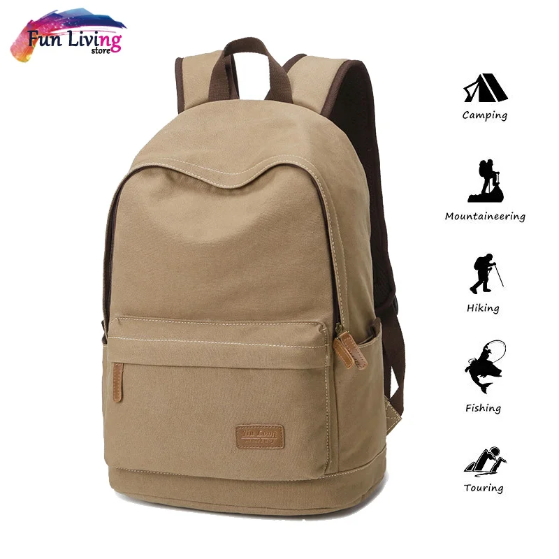 Sports Bag Fashion Canvas Backpack Large Capacity School Bags Travel Hiking Bag Camping Rucksack 5 Colors
Sports Bag Fashion Canvas Backpack Large Capacity School Bags Travel Hiking Bag Camping Rucksack 5 Colors