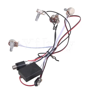 Yibuy 2 Band EQ Preamp Circuit for Active Bass Pickup/ Amplifying circuit 
Yibuy 2 Band EQ Preamp Circuit for Active Bass Pickup/ Amplifying circuit