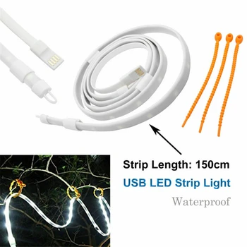 Power Practical Luminoodle Portable LED Light Rope and Lantern Waterproof for Camping Hiking Emergencies
Power Practical Luminoodle Portable LED Light Rope and Lantern Waterproof for Camping Hiking Emergencies