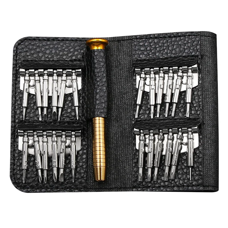 

25 in1 Precision Screwdriver torx precision hand screwdrivers tool set for mobile phones bits for screwdriver MultiTools watch