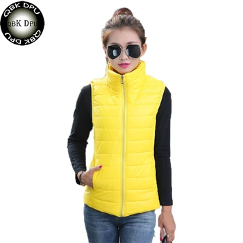 Big Size Ultra Light Winter Vest Coat Women Cotton Padded Women's Windproof Warm Waistcoat Sleeveless Female Slim Vest M-3XL
Big Size Ultra Light Winter Vest Coat Women Cotton Padded Women's Windproof Warm Waistcoat Sleeveless Female Slim Vest M-3XL