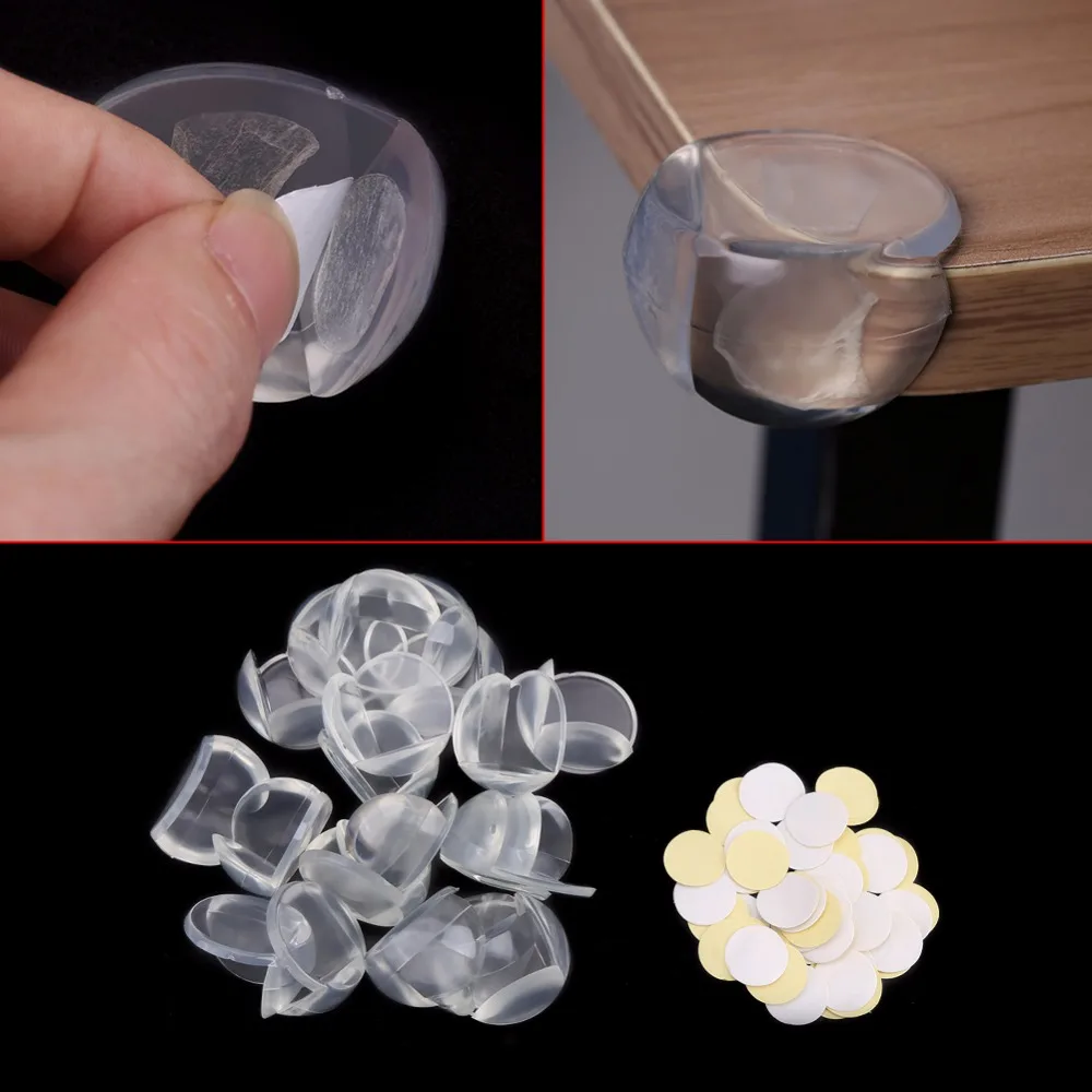 20Pcs/Set Baby Safety PVC Table Corner Guards Protector Edge Protection Baby Safety Protection Cover Security Locks Accessories
20Pcs/Set Baby Safety PVC Table Corner Guards Protector Edge Protection Baby Safety Protection Cover Security Locks Accessories