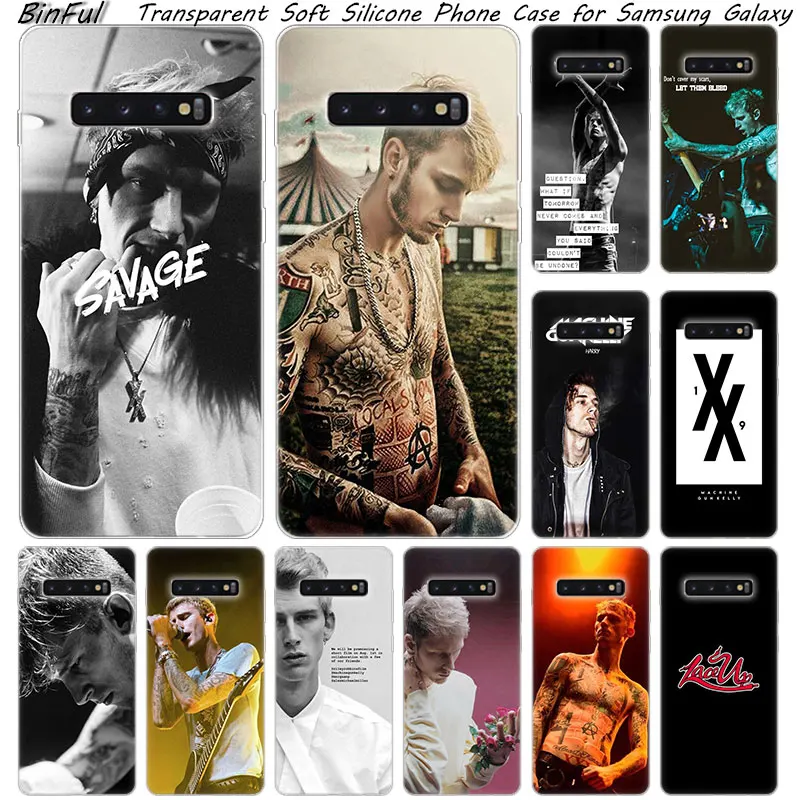 MGK Machine Gun kelly Soft Silicone Case For Samsung Galaxy S10 S9 S8 Plus S7 Edge A6 A8 Plus A7 A9 2018 A5 2017 Fashion Cover
MGK Machine Gun kelly Soft Silicone Case For Samsung Galaxy S10 S9 S8 Plus S7 Edge A6 A8 Plus A7 A9 2018 A5 2017 Fashion Cover