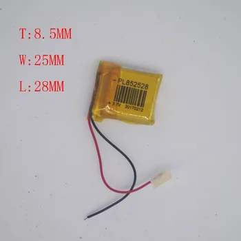 3.7 Polymer Lithium Battery 852528 Wireless Headset Speaker Recorder Bluetooth Speaker 600MAH
3.7 Polymer Lithium Battery 852528 Wireless Headset Speaker Recorder Bluetooth Speaker 600MAH