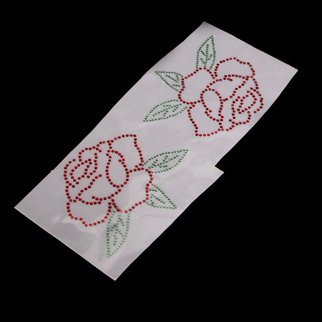Fashion Hotfix Rhinestones,Heat Transfer Design Iron on Motifs,Rhinestone Applique Patch Sewing Accessories