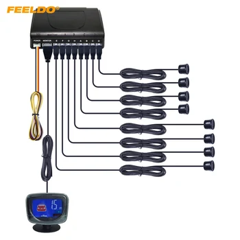 FEELDO 1Set BiBi 8 Sensors Rear/Front Car LCD Monitor Display Parking Reverse Backup Radar System #2821
FEELDO 1Set BiBi 8 Sensors Rear/Front Car LCD Monitor Display Parking Reverse Backup Radar System #2821