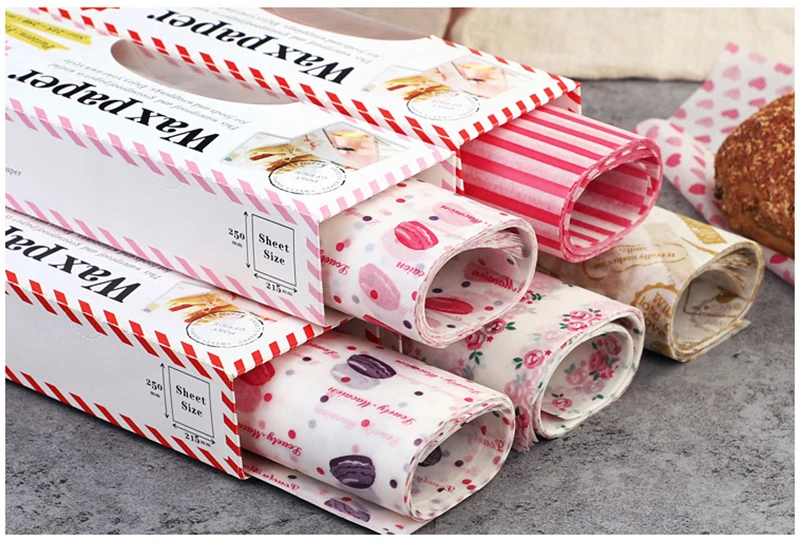 Wax Paper for food oil absorption 50 pcs | online brands | Kitchen stuff Wax Paper for food oil absorption 50 pcs | online brands | Kitchen stuff