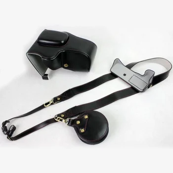 Luxury Pu Leather Camera Case Bag For Canon EOS 1100D 1200D 1300D 500D 550D Camera Cover With Strap Battery Bottom Opening 
Luxury Pu Leather Camera Case Bag For Canon EOS 1100D 1200D 1300D 500D 550D Camera Cover With Strap Battery Bottom Opening