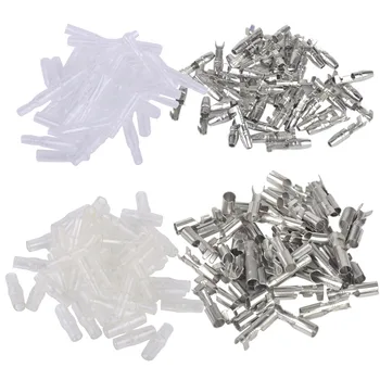 CITALL Car 50 Sets 4mm Male Female Bullet Crimp Terminal Wire Connector Socket with Insulated Cover
CITALL Car 50 Sets 4mm Male Female Bullet Crimp Terminal Wire Connector Socket with Insulated Cover